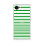 プレミアムスクエアケース［ Small Border - Green ］
