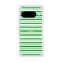 プレミアムスクエアケース［ Small Border - Green ］