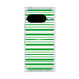 プレミアムスクエアケース［ Small Border - Green ］