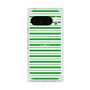 プレミアムスクエアケース［ Small Border - Green ］