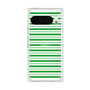 プレミアムスクエアケース［ Small Border - Green ］
