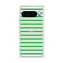 プレミアムスクエアケース［ Small Border - Green ］