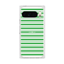 プレミアムスクエアケース［ Small Border - Green ］