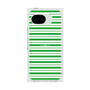 プレミアムスクエアケース［ Small Border - Green ］