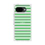 プレミアムスクエアケース［ Small Border - Green ］