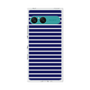 プレミアムスクエアケース［ Middle Border - Blue ］