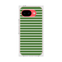 プレミアムスクエアケース［ Middle Border - Green ］