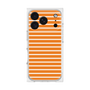 プレミアムスクエアケース［ Middle Border - Orange ］
