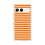 プレミアムスクエアケース［ Middle Border - Orange ］