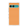 プレミアムスクエアケース［ Middle Border - Orange ］