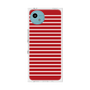 プレミアムスクエアケース［ Middle Border - Red ］