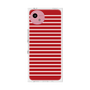 プレミアムスクエアケース［ Middle Border - Red ］