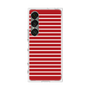 プレミアムスクエアケース［ Middle Border - Red ］