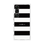 プレミアムスクエアケース［ Big Border - Black ］