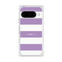 プレミアムスクエアケース［ Big Border - Purple ］