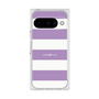 プレミアムスクエアケース［ Big Border - Purple ］