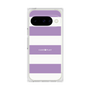 プレミアムスクエアケース［ Big Border - Purple ］
