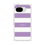 プレミアムスクエアケース［ Big Border - Purple ］