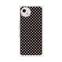 プレミアムスクエアケース［ Small Dot - Black ］