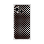 プレミアムスクエアケース［ Small Dot - Black ］