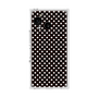 プレミアムスクエアケース［ Small Dot - Black ］