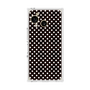 プレミアムスクエアケース［ Small Dot - Black ］
