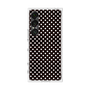 プレミアムスクエアケース［ Small Dot - Black ］