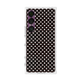 プレミアムスクエアケース［ Small Dot - Black ］