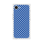 プレミアムスクエアケース［ Small Dot - Blue ］