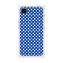 プレミアムスクエアケース［ Small Dot - Blue ］