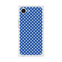 プレミアムスクエアケース［ Small Dot - Blue ］