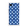 プレミアムスクエアケース［ Small Dot - Blue ］
