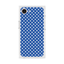 プレミアムスクエアケース［ Small Dot - Blue ］