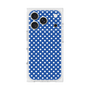 プレミアムスクエアケース［ Small Dot - Blue ］