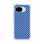 プレミアムスクエアケース［ Small Dot - Blue ］