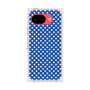 プレミアムスクエアケース［ Small Dot - Blue ］