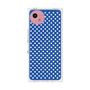 プレミアムスクエアケース［ Small Dot - Blue ］