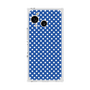 プレミアムスクエアケース［ Small Dot - Blue ］