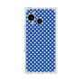 プレミアムスクエアケース［ Small Dot - Blue ］
