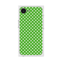 プレミアムスクエアケース［ Small Dot - Green ］
