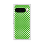 プレミアムスクエアケース［ Small Dot - Green ］