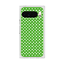 プレミアムスクエアケース［ Small Dot - Green ］