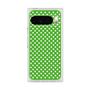 プレミアムスクエアケース［ Small Dot - Green ］