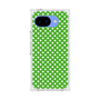 プレミアムスクエアケース［ Small Dot - Green ］