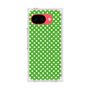 プレミアムスクエアケース［ Small Dot - Green ］