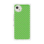 プレミアムスクエアケース［ Small Dot - Green ］