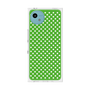 プレミアムスクエアケース［ Small Dot - Green ］