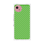 プレミアムスクエアケース［ Small Dot - Green ］