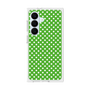 プレミアムスクエアケース［ Small Dot - Green ］