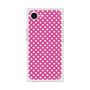 プレミアムスクエアケース［ Small Dot - Pink ］